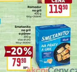 Billa Smetanito na gril a pánev 200 g nabídka