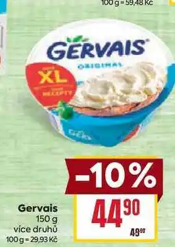 Billa Gervais 150 g nabídka