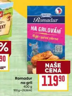 Billa Romadur na gril 400 g nabídka