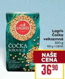 Billa Lagris Čočka velkozrnná 500 g nabídka