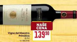 Billa Vigne del Maestro Primitivo 0,75l nabídka