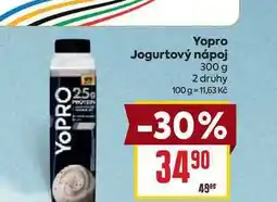 Billa Yopro Jogurtový nápoj 300 g nabídka