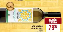 Billa SOL VINEUS Chardonnay 0,75l nabídka