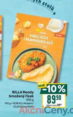 Billa BILLA Ready Smažený řízek 450 g nabídka