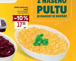 Billa Zelný barbecue salát z pultu lahůdek cena za 100g nabídka