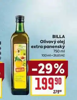 Billa BILLA Olivový olej extra panenský 750 ml nabídka