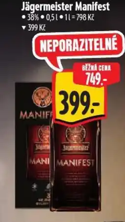 Albert Jägermeister Manifest nabídka