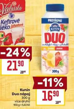 Billa Kunín Duo nápoj 300 g nabídka