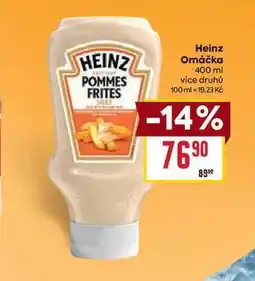 Billa Heinz Omáčka 400 ml nabídka