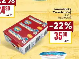 Billa Jaroměřický Tvaroh tučný 250 g nabídka