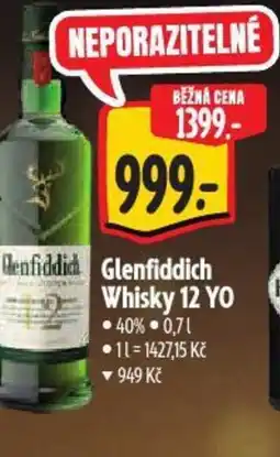 Albert Glenfiddich Whisky 12 YO nabídka