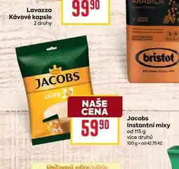 Billa Jacobs Instantní mixy od 115 g nabídka