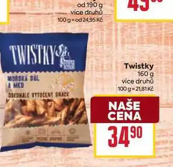 Billa Twistky 160 g nabídka