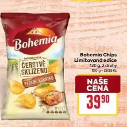Billa Bohemia Chips Limitovaná edice 130 g nabídka