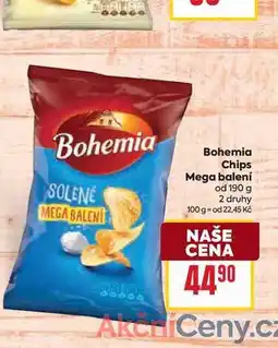 Billa Bohemia Chips Mega balení od 190g nabídka