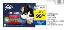 Tesco Felix Kapsičky pro kočky, 12× 80-85 g nabídka