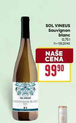 Billa SOL VINEUS Sauvignon blanc 0,75l nabídka