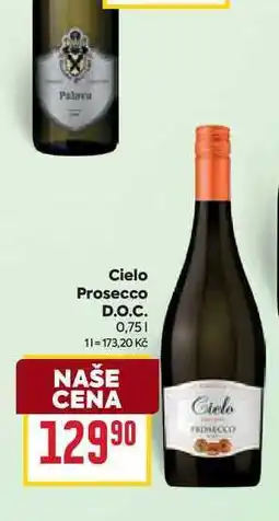 Billa Cielo Prosecco D.O.C. 0,75l nabídka