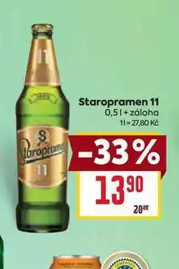 Billa Staropramen 11 0,5l nabídka