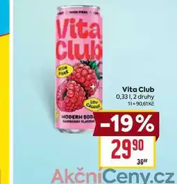 Billa Vita Club 0,33l nabídka