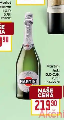 Billa Martini Asti D.O.C.G. 0,75l nabídka