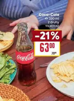 Billa Coca-Cola 4 x 330ml nabídka