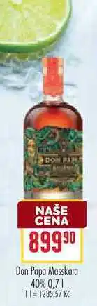 Billa Don Papa Masskara 40% 0,7l nabídka
