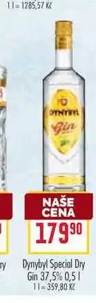 Billa Dynybyl Special Dry Gin 37,5% 0,5l nabídka
