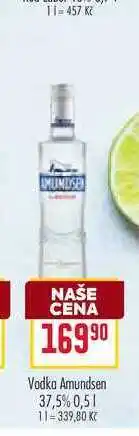Billa Vodka Amundsen 37,5% 0,5l nabídka