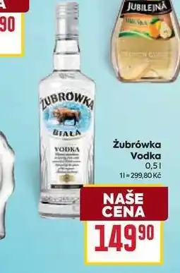Billa Żubrówka Vodka 0,5l nabídka