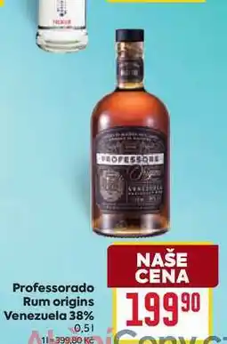 Billa Professorado Rum origins Venezuela 38% 0,5l nabídka