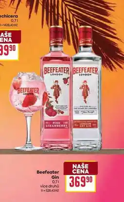 Billa Beefeater Gin 0,7l nabídka