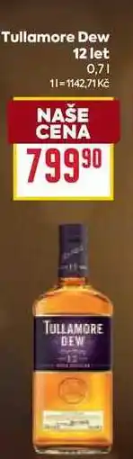 Billa Tullamore Dew 12 let 0,7l nabídka