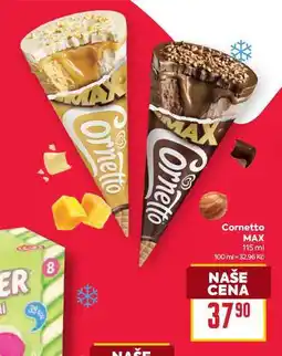 Billa Cornetto MAX 115 ml nabídka