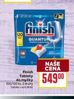 Billa Finish Tablety do myčky 100/120 ks nabídka