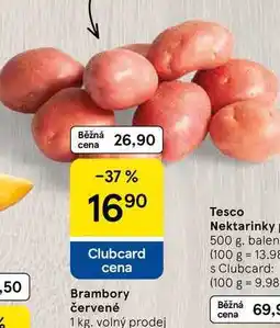 Tesco Brambory červené, 1 kg nabídka