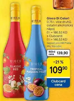 Tesco Gioco Di Colori, 0,75 l, více druhů nabídka