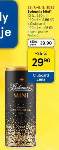 Tesco Bohemia Mini 10 %, 250 ml nabídka