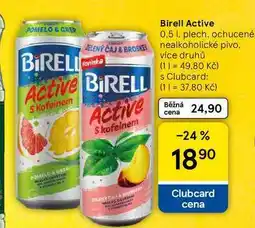 Tesco Birell Active ochucené nealkoholické pivo plech, 0.5 l nabídka