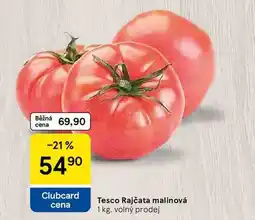 Tesco Tesco Rajčata malinová, 1 kg, volný prodej nabídka