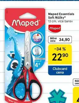 Tesco Maped Essentials Soft Nůžky, 13cm nabídka