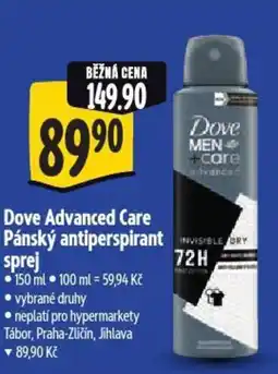Albert Dove Advanced Care Pánský antiperspirant sprej nabídka