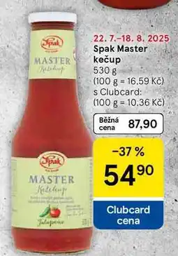 Tesco Spak Master kečup, 530 g nabídka