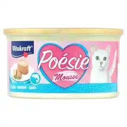 Tesco Vitakraft Poésie Mousse + losos 85g nabídka