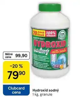 Tesco Hydroxid sodný, 1 kg, granule nabídka