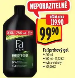 Albert Fa Sprchový gel nabídka