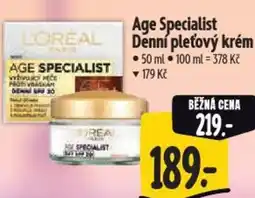 Albert Age Specialist Denní pleťový krém nabídka