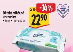 Albert Linteo Dětské vlhčené ubrousky nabídka