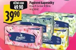 Albert Linteo Papírové kapesníky nabídka