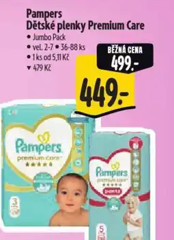 Albert Pampers Dětské plenky Premium Care nabídka